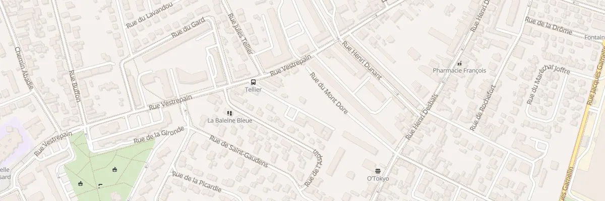 Plan du 28 Rue Vestrepain à Toulouse