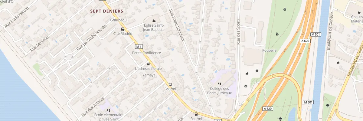 Plan du 29 Rue Franz Schubert à Toulouse