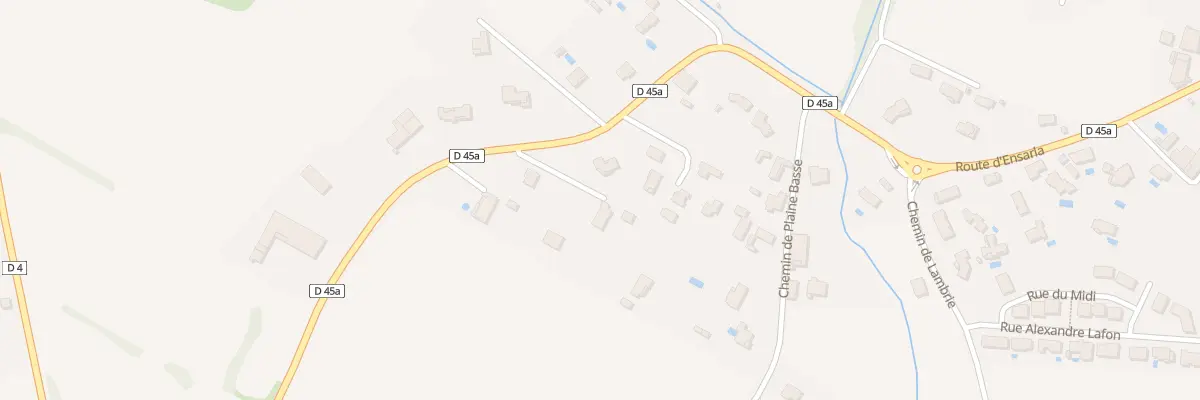 Plan du 1291 Rte d’Ensarla à Villeneuve-lès-Bouloc