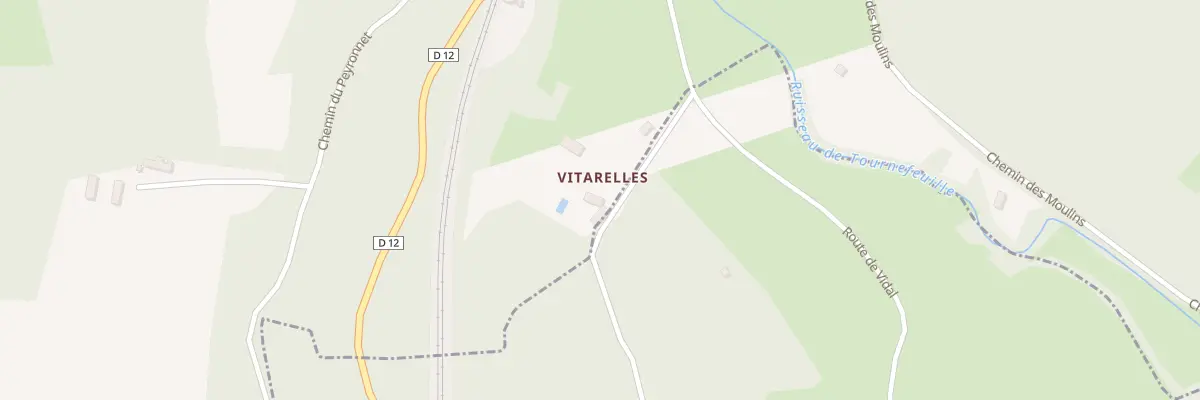 Plan du 5150 Vitarelles à Lamothe-Fénelon
