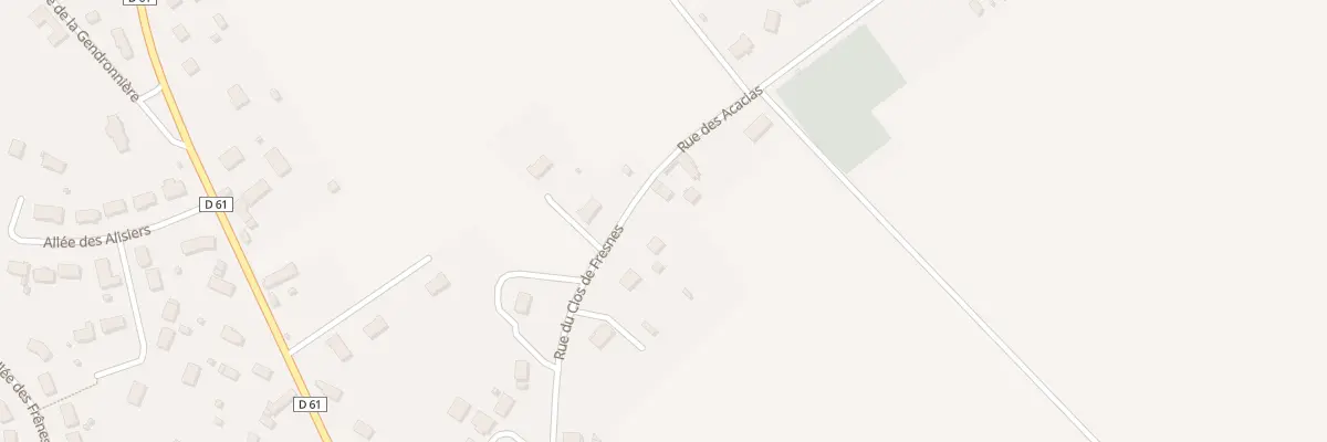 Plan du 18 Rue du Clos de Fresnes à Fresnes