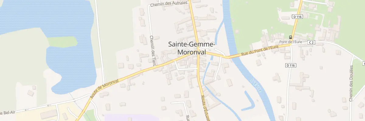 Plan du 7 Rte de Moronval à Sainte-Gemme-Moronval