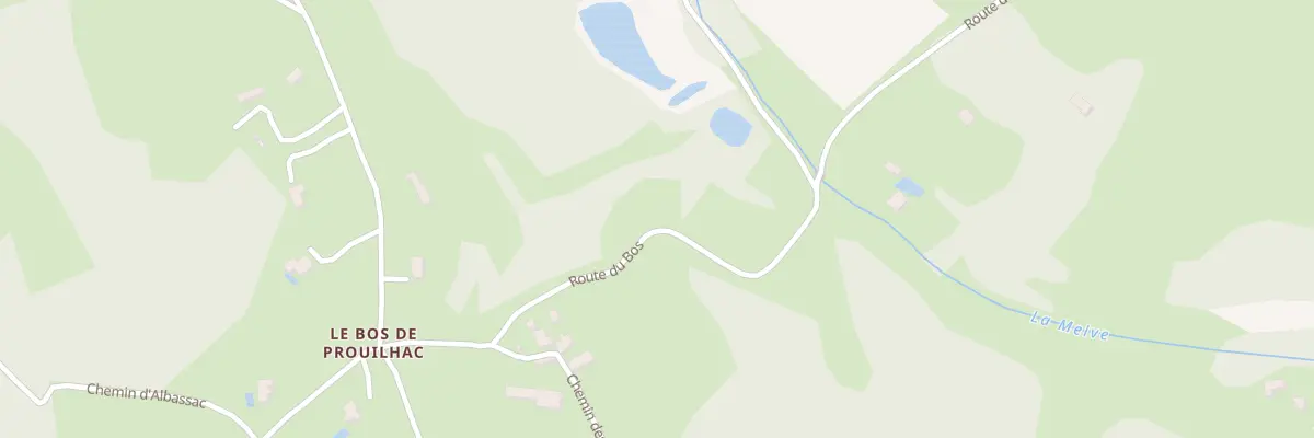 Plan du 5362F Les Vergnes à Gourdon