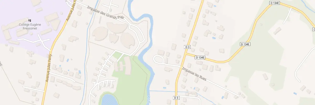 Plan du 879 Av Gal Duche à Objat