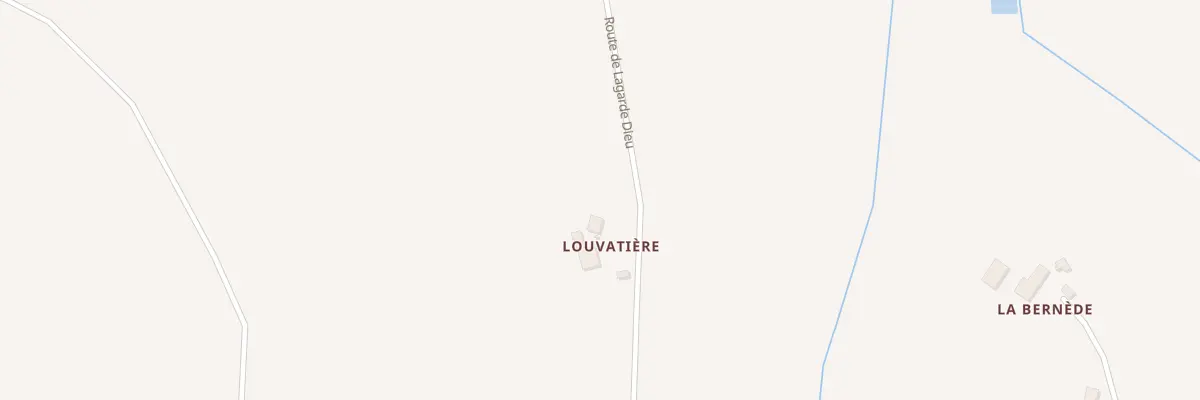 Plan du 575 Rte de Lagarde Dieu à Mirabel