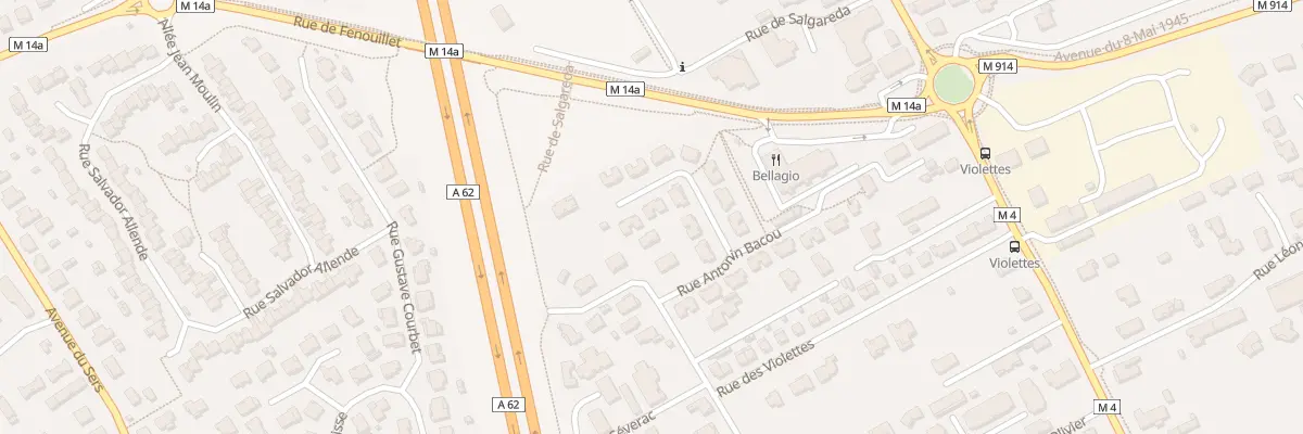 Plan du 40 Rue Antonin Bacou à Saint-Alban