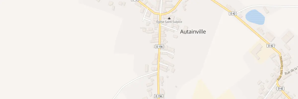 Plan du 17 Rue de la Forêt à Autainville