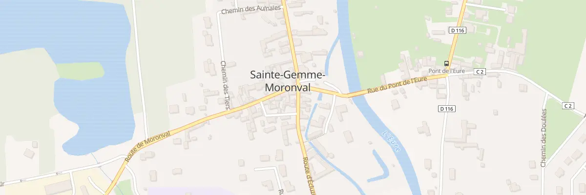 Plan du 1 Rte de Moronval à Sainte-Gemme-Moronval