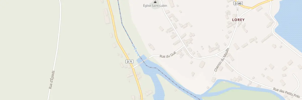 Plan du 4 Rue du Gue à Breuilpont