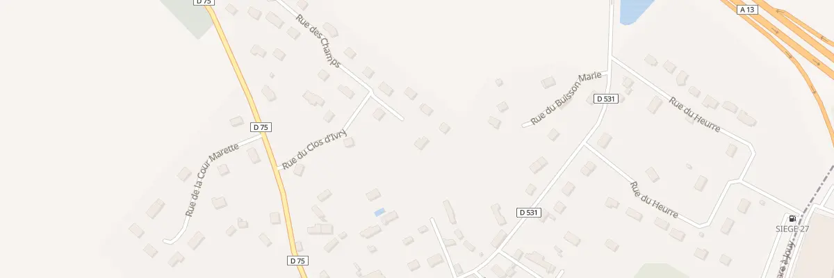 Plan du 3 Rue des Champs à La Heunière