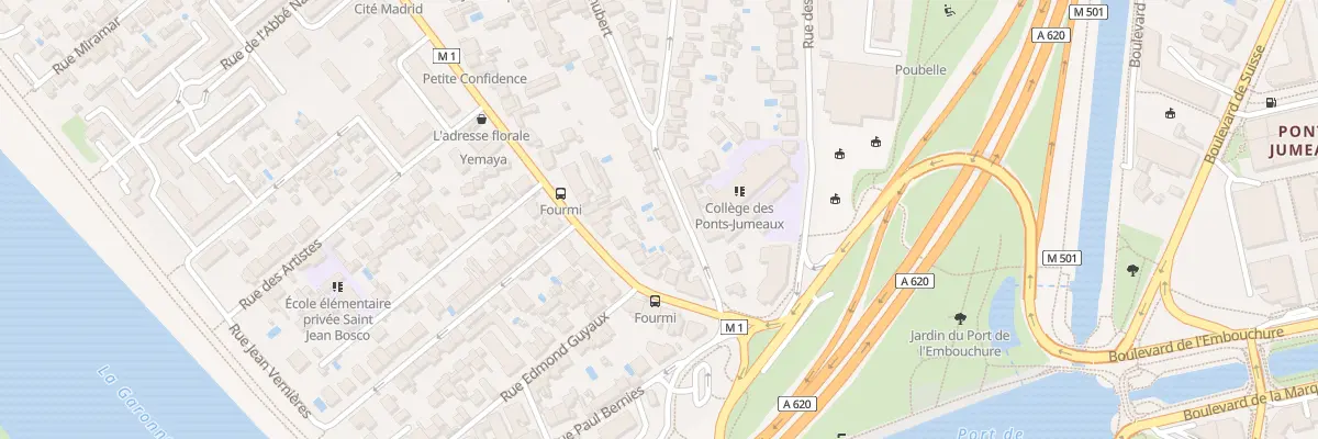 Plan du 11 Rue Franz Schubert à Toulouse