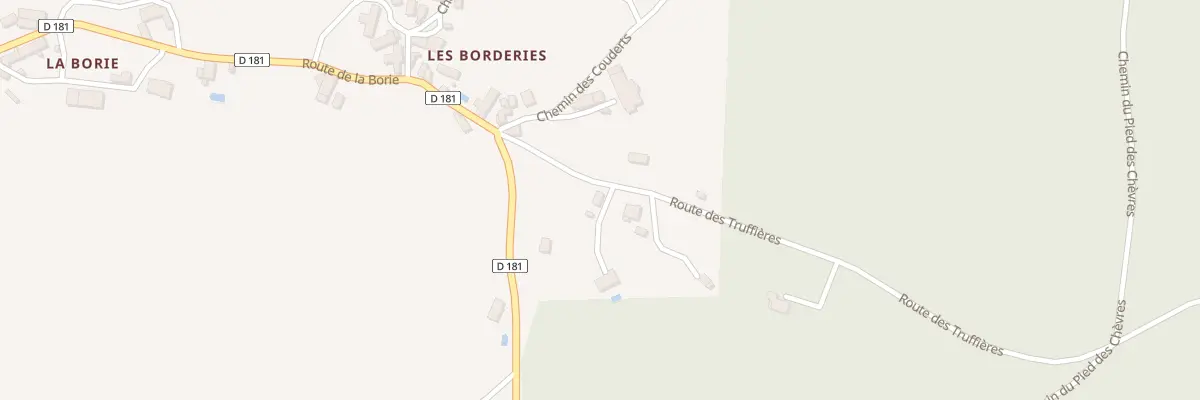 Plan du 1811 Rte Des Truffieres à Chartrier-Ferrière
