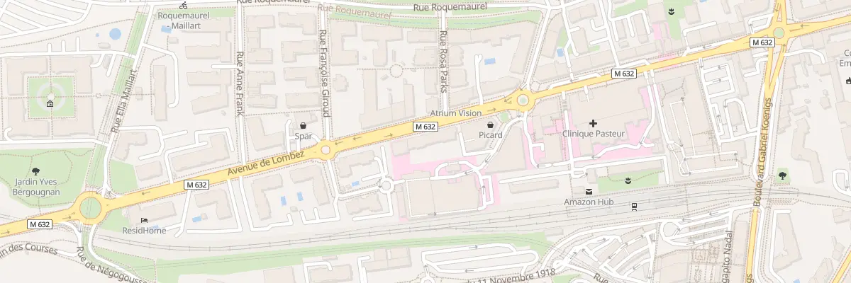 Plan du 63 Av de Lombez à Toulouse