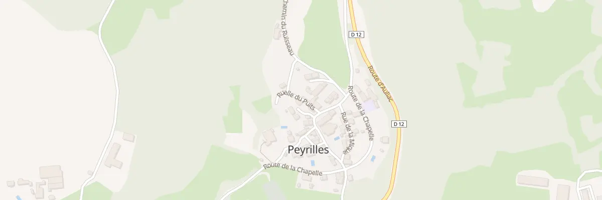 Plan du 5016 Peyrilles à Peyrilles