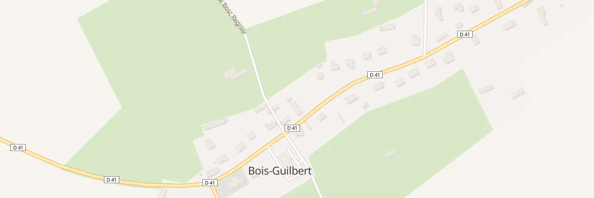 Plan du 407 Rte d’Argueil à Bois-Guilbert