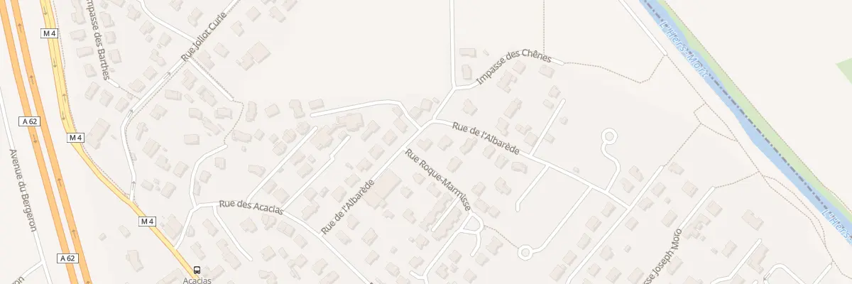 Plan du 8 Rue de l’Albarède à Saint-Alban