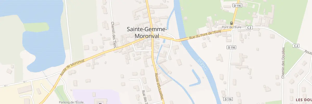 Plan du 7 Rte d’Écluzelles à Sainte-Gemme-Moronval