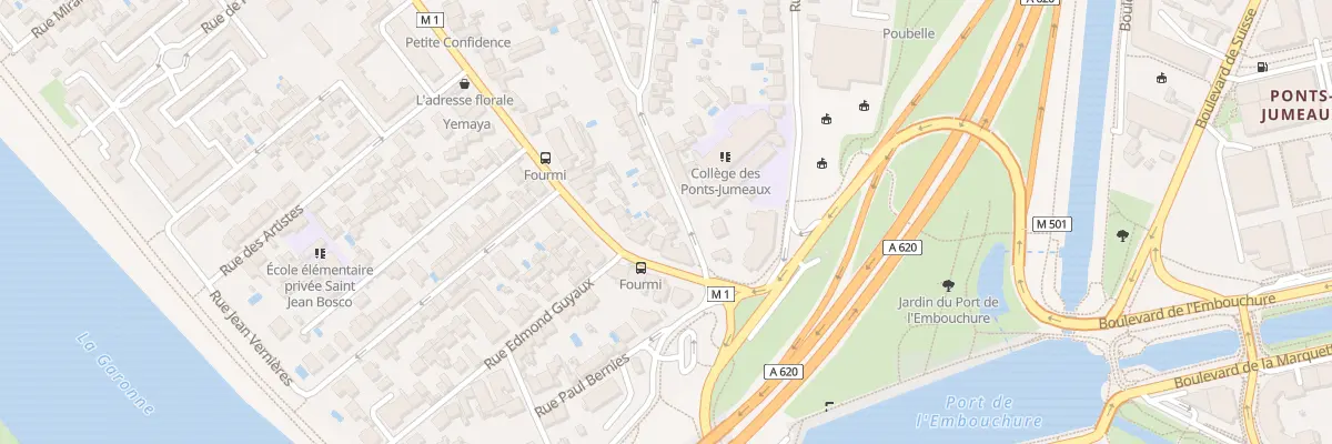 Plan du 5 Rue Franz Schubert à Toulouse