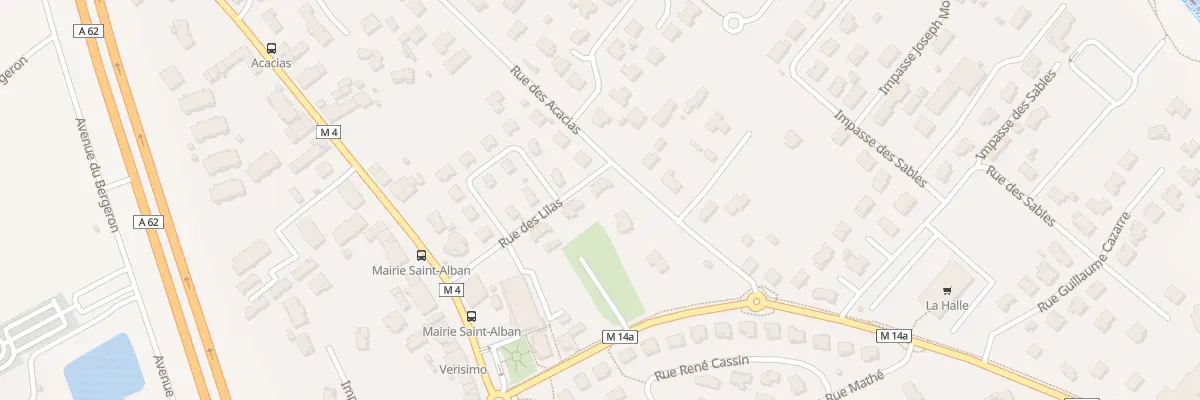 Plan du 10 Rue des Lilas à Saint-Alban