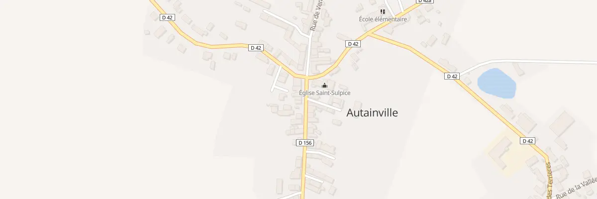 Plan du 7 Rue de la Forêt à Autainville