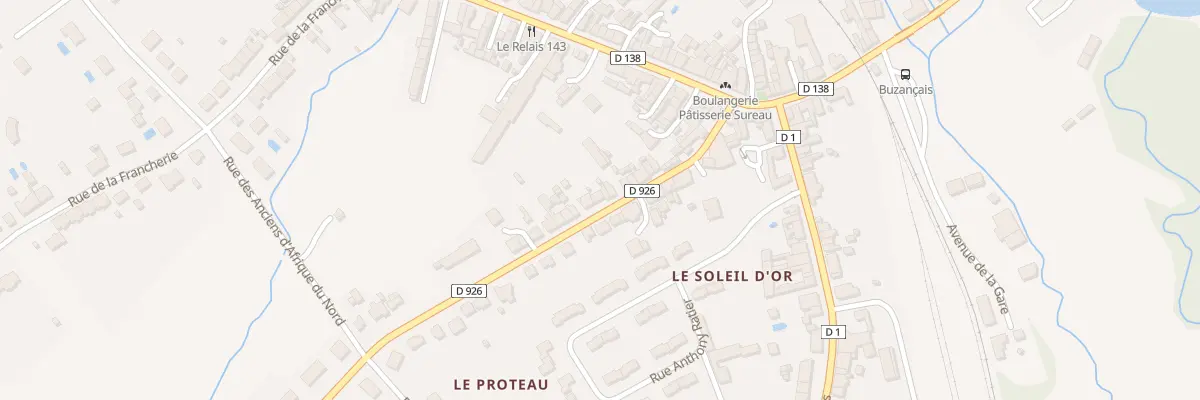 Plan du 32 Rue de la Résistance à Buzançais