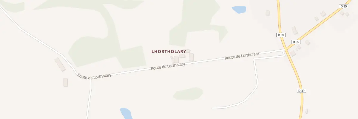 Plan du 5026 Lhortholary à Montgibaud