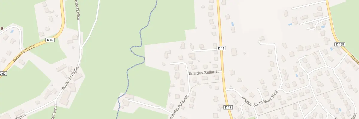 Plan du 10 Rue Des Paillards à Larche
