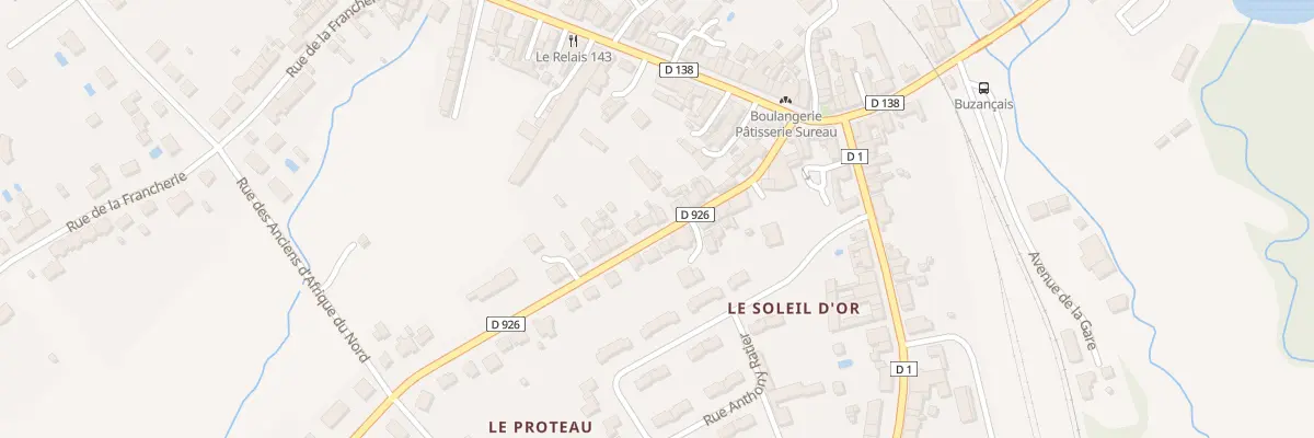 Plan du 30 Rue de la Résistance à Buzançais