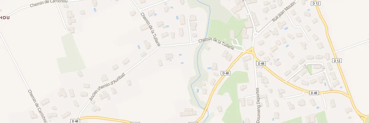 Plan du 3B Che de la Tuilerie à Miremont