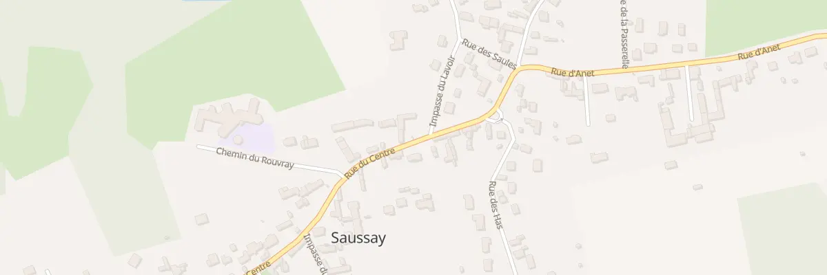 Plan du 53 Rue du Centre à Saussay