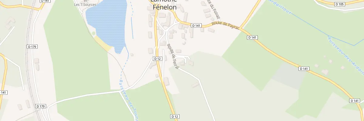 Plan du 5216 Ferral Nord à Lamothe-Fénelon