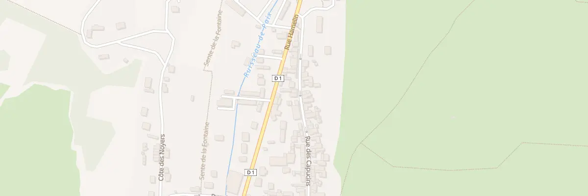 Plan du 16 Rue des Capucins aux Andelys