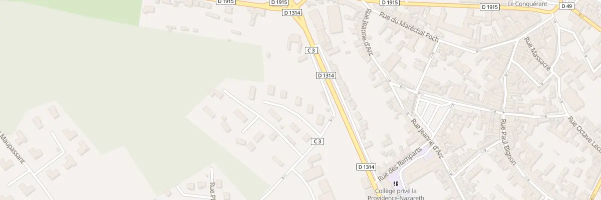 Plan du 4 Rue Clos Vildor à Eu