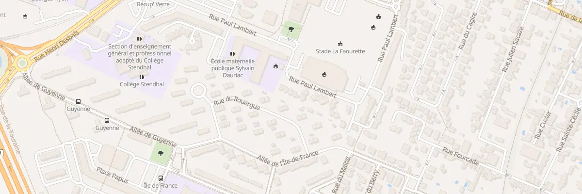 Plan du 35 Rue Paul Lambert à Toulouse