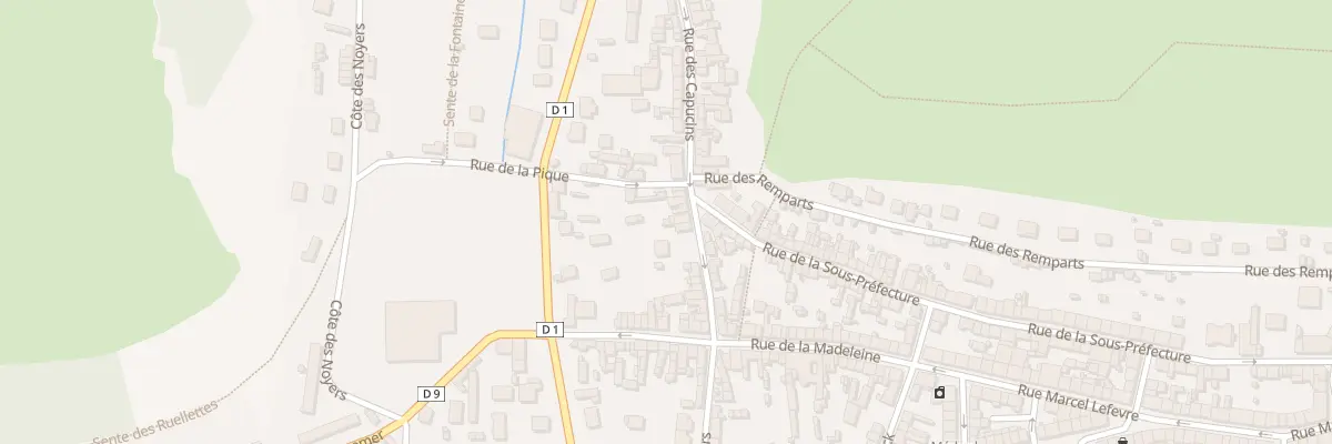 Plan du 60 Rue des Capucins aux Andelys
