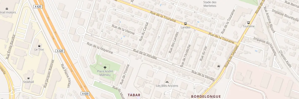 Plan du 3 Rue de la Creuse à Toulouse