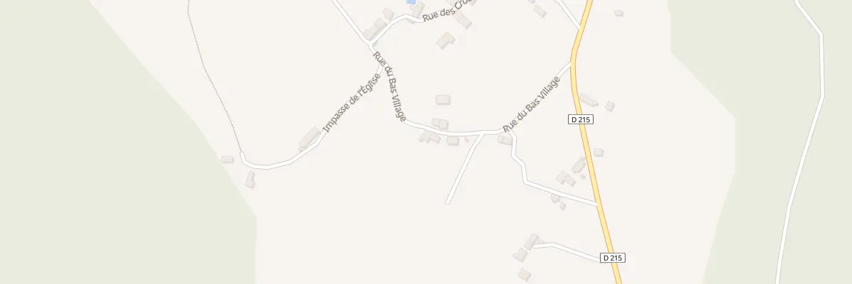 Plan du 201 Rue du Bas Village à Meuzac