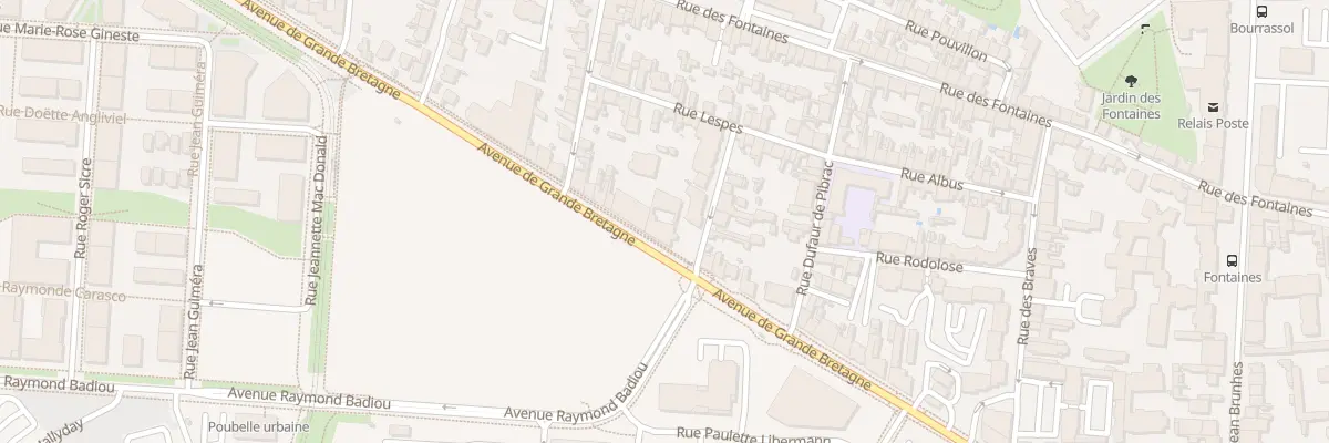 Plan du 146 Av de Grande Bretagne à Toulouse