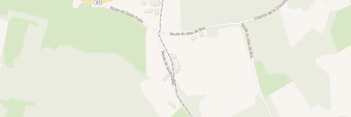 Plan du 5003 Mas de Vidal à Gigouzac