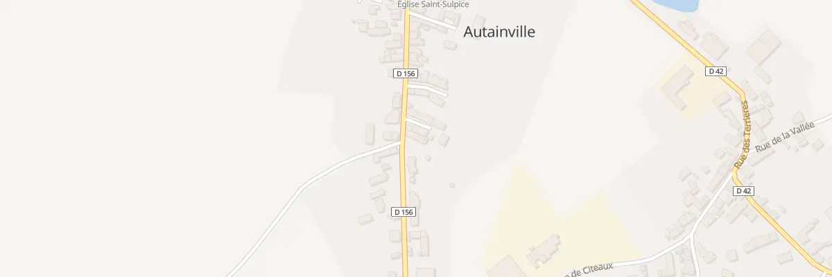 Plan du 32 Rue de la Forêt à Autainville