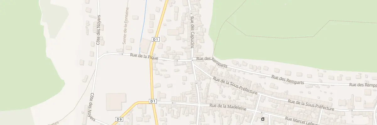 Plan du 54 Rue des Capucins aux Andelys
