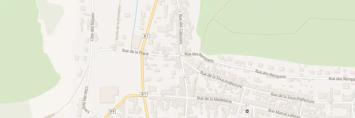 Plan du 56 Rue des Capucins aux Andelys