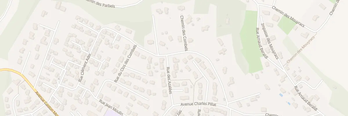 Plan du 15 Rue des Azalées à Pradines
