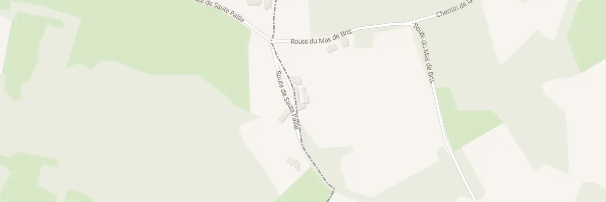Plan du 305 Rte de Sautepaille à Gigouzac