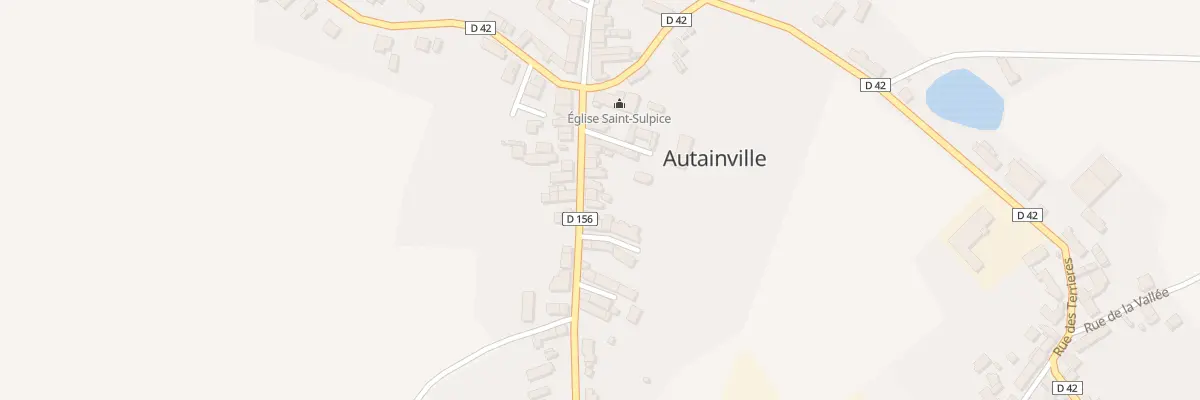 Plan du 18 Rue de la Forêt à Autainville