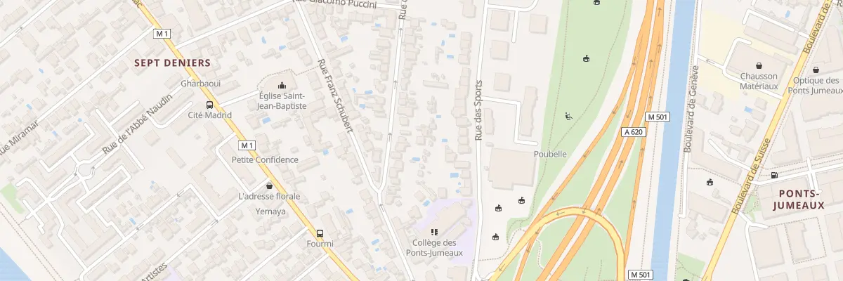 Plan du 12B Rue des Troènes à Toulouse