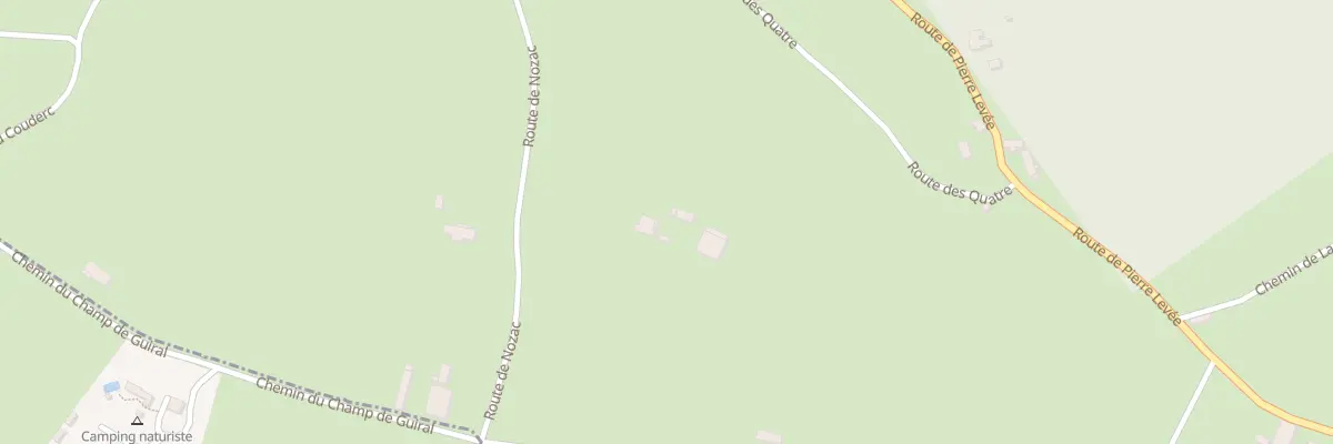 Plan du 663 Rte de Nozac à Anglars-Nozac