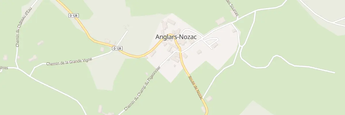Plan du 5131 Nozac à Anglars-Nozac