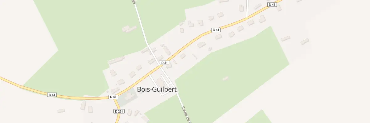 Plan du 425 Rte d’Argueil à Bois-Guilbert