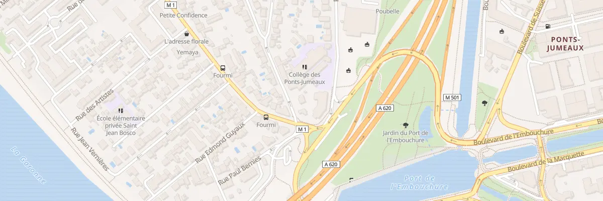 Plan du 4 Rue Franz Schubert à Toulouse
